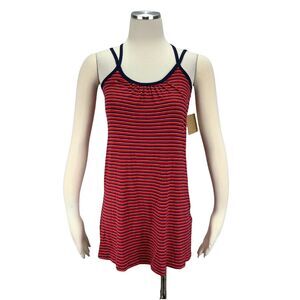 People's Project LA NWT Girl's 10 12 M Dress Red Blue Stripe USA July 4